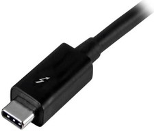 StarTech TBLT3MM1M Thunderbolt 3 Cable - 3 ft. / 1m - 4K 60 Hz - 20Gbps - USB C