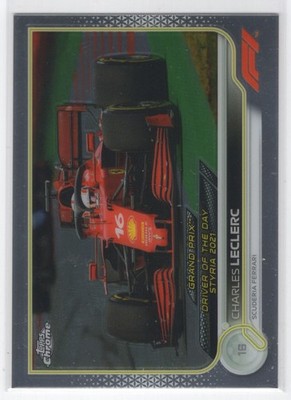 #180 2022 Topps Chrome F1 Charles Leclerc Scuderia Ferrari