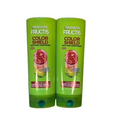 Garnier Fructis Color Shield Anti-Fade Conditioner 12 Fl Oz 2 Pack New