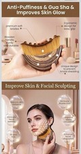 New Lymphatic Contour Face Brush, Dry Brushing Face Brush, Lymphatic Drainage