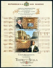887390) San Marino blocco 36 nuovo di zecca, Scala di Milano