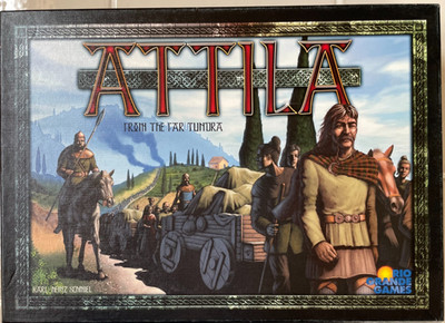 Attila From the Far Tundra Board Game - Rio Grande Games - 2000 - UNPUNCHED
