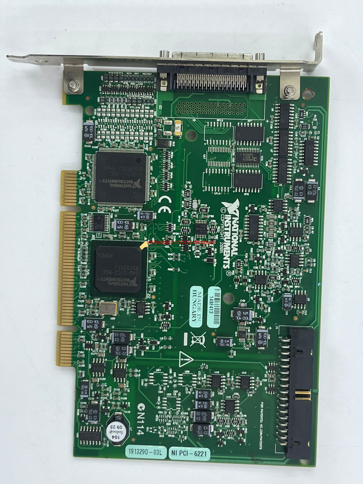 National Instruments NI PCI-6221 Multifunction I/O Card Test passed spot