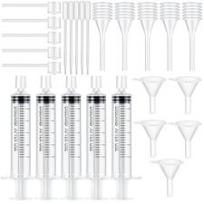 25 Pcs Perfume Refill Tool Kit Plastic Clear Dispenser Transfer Tools