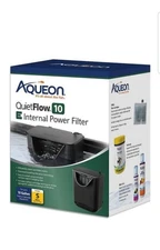 Aqueon QuietFlow E Internal Power Filter up to 10 g Fresh or Salt Water Aquarium