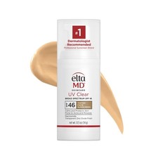 EltaMD UV Clear Tinted Face Sunscreen, SPF 46 Oil- Free 0.5 Fl Oz Pack of 1 