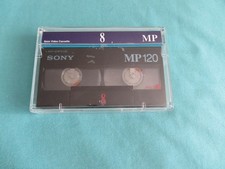 SONY 8mm MP 120 Video Cassette Video 8 NTSC 8 Tape