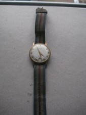 Men's Vintage Stirling Fabric Mechanical Watch-Spares and Repairs 327LEW26