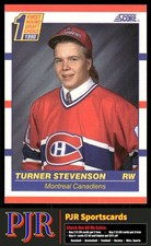 Turner Stevenson 1990-91 Score American #426 Montreal Canadiens Rookie