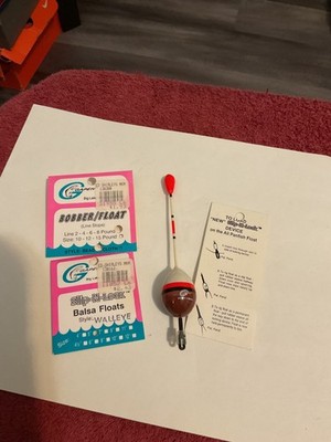 Gapen Slip-N-Lock Walleye Balsa Float