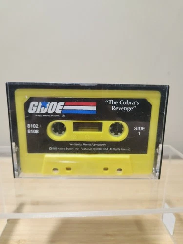Vintage 1985 Hasbro GI Joe Cobra’s Revenge Listen 'N Fun Cassette Tape Tripwire