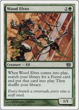 Wood Elves - Normal NM MTG 8th Edition