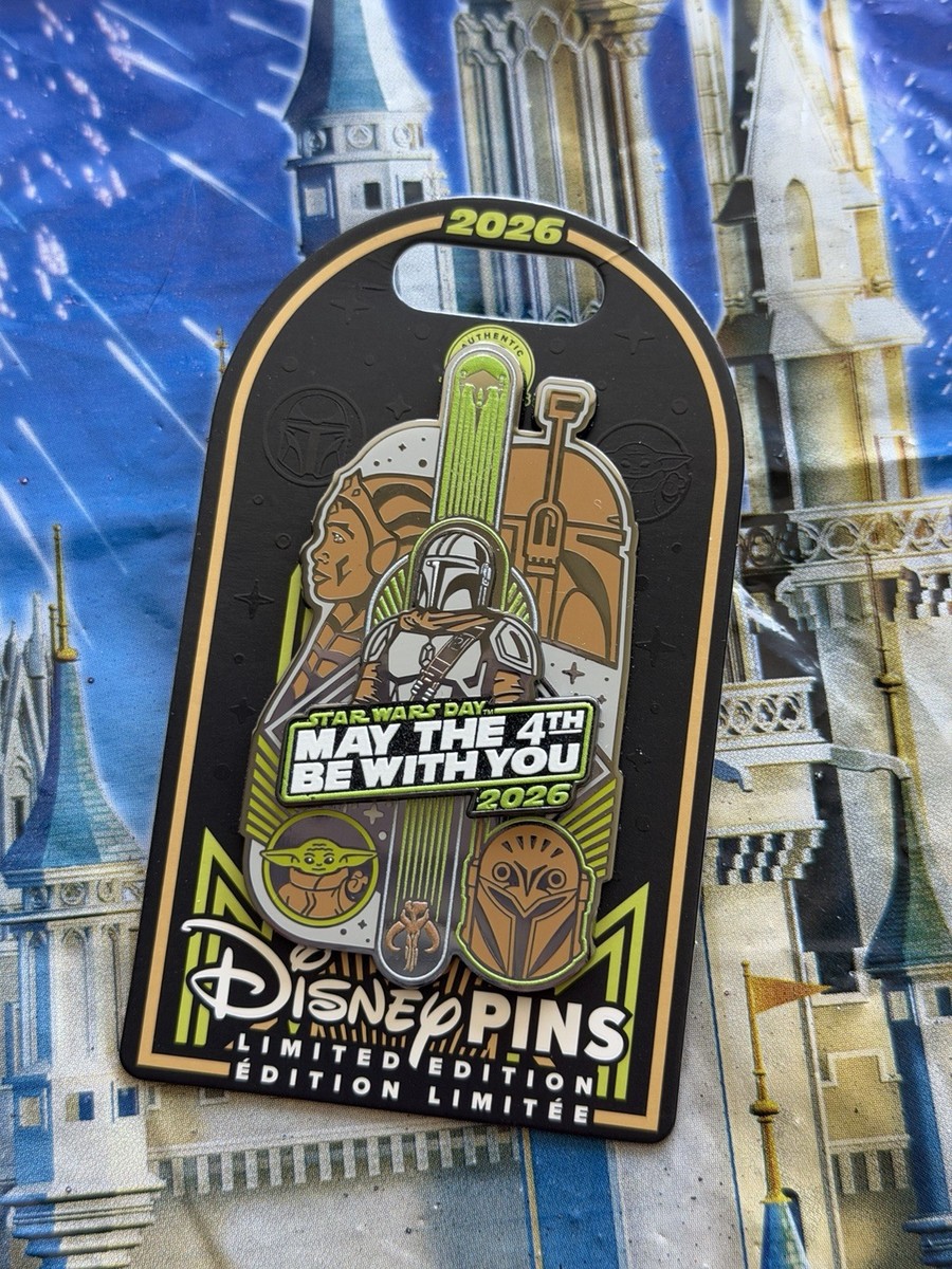 2026 Disney Parks Star Wars May the 4th Mandalorian Grogu Mini