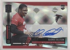 2019 Panini Unparalleled Rookie Signatures Qadree Ollison #282 Auto 3l1