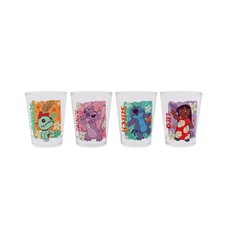 Disney Lilo & Stitch Tropical Personnages 2-Ounce Mini Shot Lunettes Lot De 4