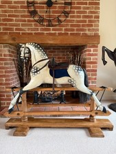 'Flora'  -  FH Ayres Extra Carved Rocking Horse c1920 - FREE DELIVERY