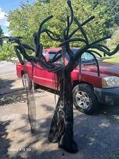   Life Size  Halloween  Prop  HAUNTED TREE  8FT CREEPY PROP 
