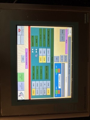 Siemens 6AV6 643-0CD01-1AX1 MP277 Simatic 10'' HMI Touch Screen Control Panel