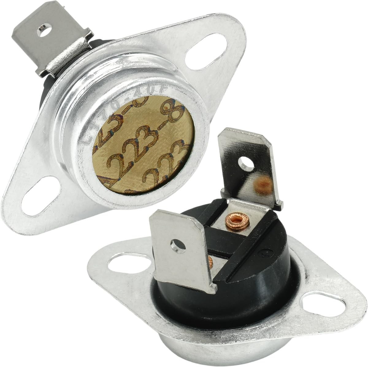 2-Pack 626613 Furnace Limit Switch L170-40F Compatible with