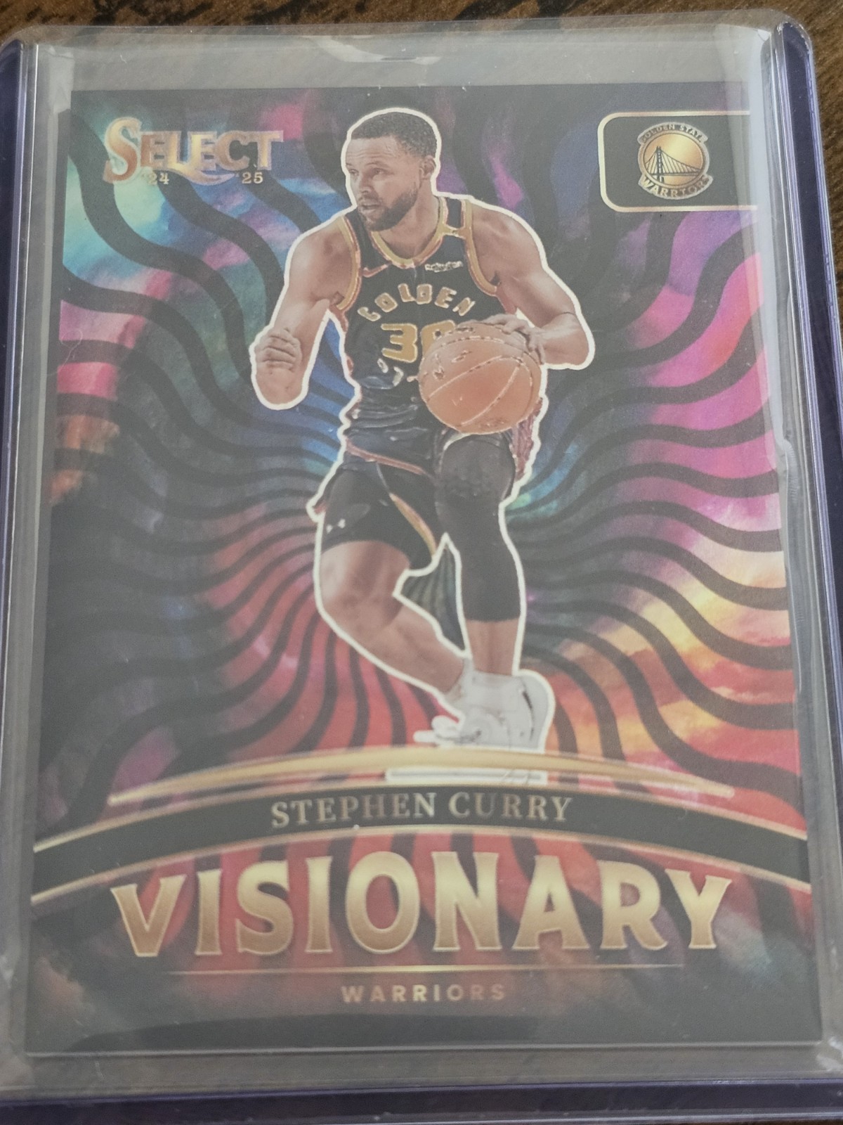 2024-25 Panini Select Stephen Curry Visionary CASE HIT SSP #6 Warriors RARE