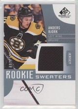 2017-18 SP Game Used Rookie Sweaters 3/199 Anders Bjork #RS-AB 0c3