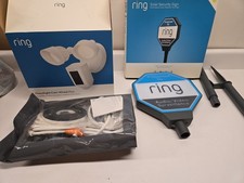 Ring Floodlight Cam Wired Plus  OPEN BOX  1080p HD White/With Sign