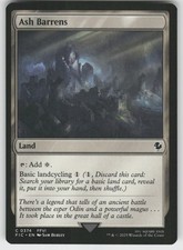 MTG Ash Barrens Normal Commander: FINAL FANTASY #374 NM