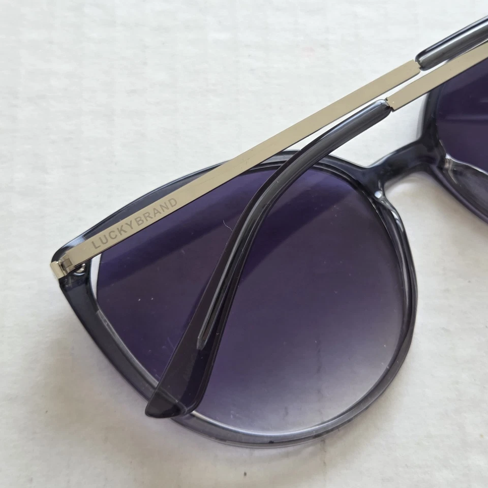 Womens Sunglasses Lucky Brand SLBD124 Black/Gray 58 17 137 Weekender Travel - Image 4 of 4