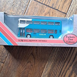Exclusive First Editions 1:76 Arriva Double Decker Bus Model Yorkshire