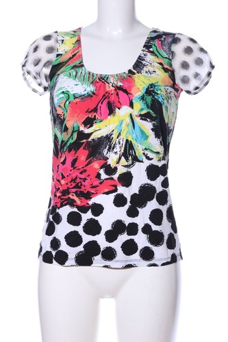 MAJE Robe chemisier Dames Robe T EU 36 noir-blanc style décontracté