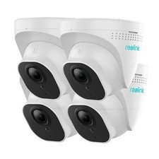 Reolink 4pcs 4K PoE Dome Add-on Security Camera Outdoor Motion Detection D800