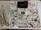 Costume Jewelry Lot, Large Lot! Vintage And Modern Huge Assorted Jewelry Lot