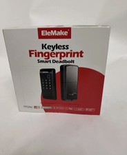 Elemake WiFi Smart Door Lock Deadbolt Keyless Entry Keypad Fingerprint Lock