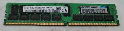 SK HYNIX HMA84GR7AFR4N-UH (1x32GB) DDR4 2400MHz ECC RDIMM SERVER RAM #169168# - Image 1 of 2