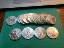 Beautiful 2018 Silver Eagle Roll Of 20