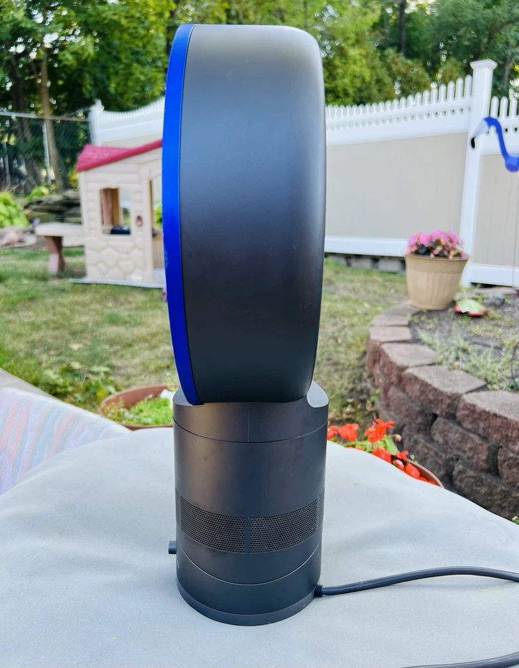 Dyson Air Multiplier Bladeless Satin Blue/Gray Table Fan Power/No Remote/AM06 - Image 3 of 4