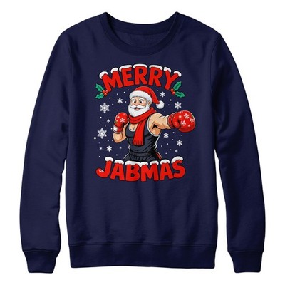 Weihnachtspullover für Jungen Boxen Santa Merry Jabmas lustig Weihnachtspullover Kinder Geschenk