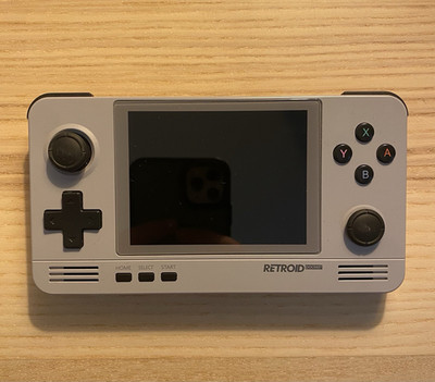 Retroid Pocket 2 Handheld-System RP2 Grau/Schwarz Wi-Fi USB-C Emulator - wie Neu