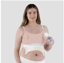 Bravado! Designs Women's Clip and Pump Hands-Free Nursing Bra Accessory - Pink