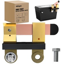 Heavy Duty Side Post Battery Disconnect Switch 250A For Cars Trucks Rvs Boats