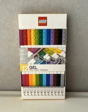 Lego Gel Pen Set 12-pack Discontinued, Unopened, NIB