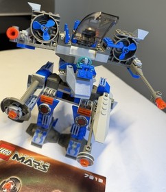 LEGO 7313 Life On Mars Red Planet Protector Set With Manual, Complete?