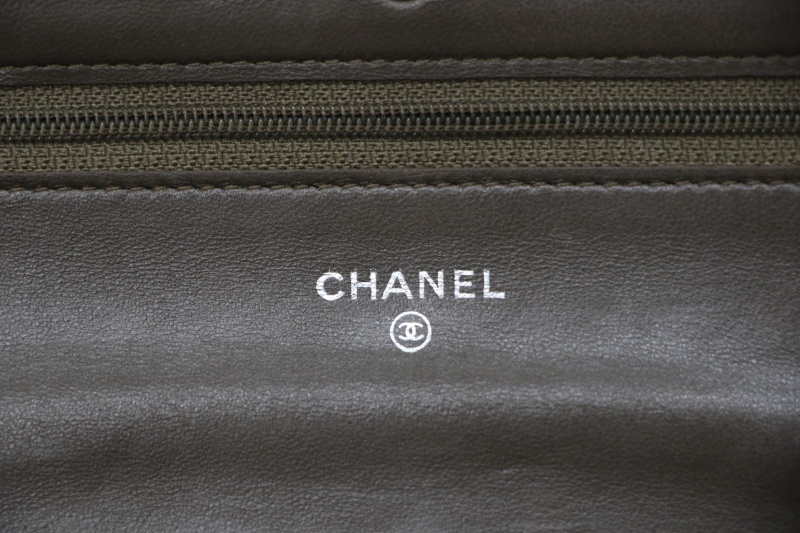 Chanel Python Classic Wallet On Chain - image 12