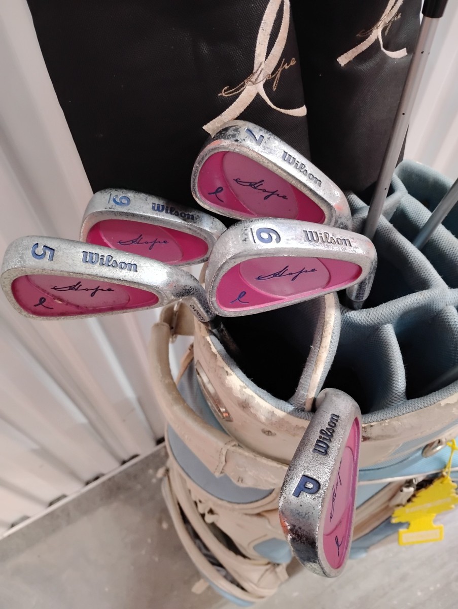 Wilson Hope Breast Cancer Awareness Women's Golf Club Set of 10