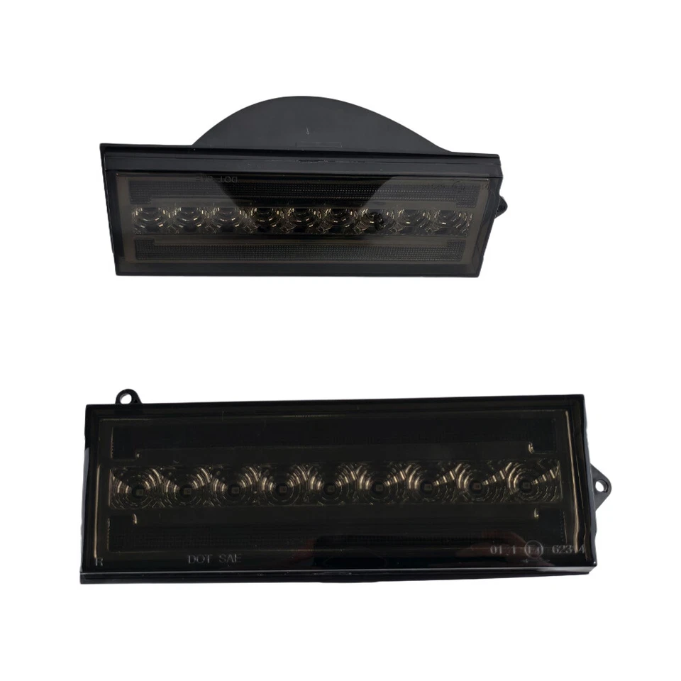 Luz de estacionamiento humo LED DRL señal de giro de esquina delantera para Jeep Cherokee XJ 84-96 Foto 4 de 4