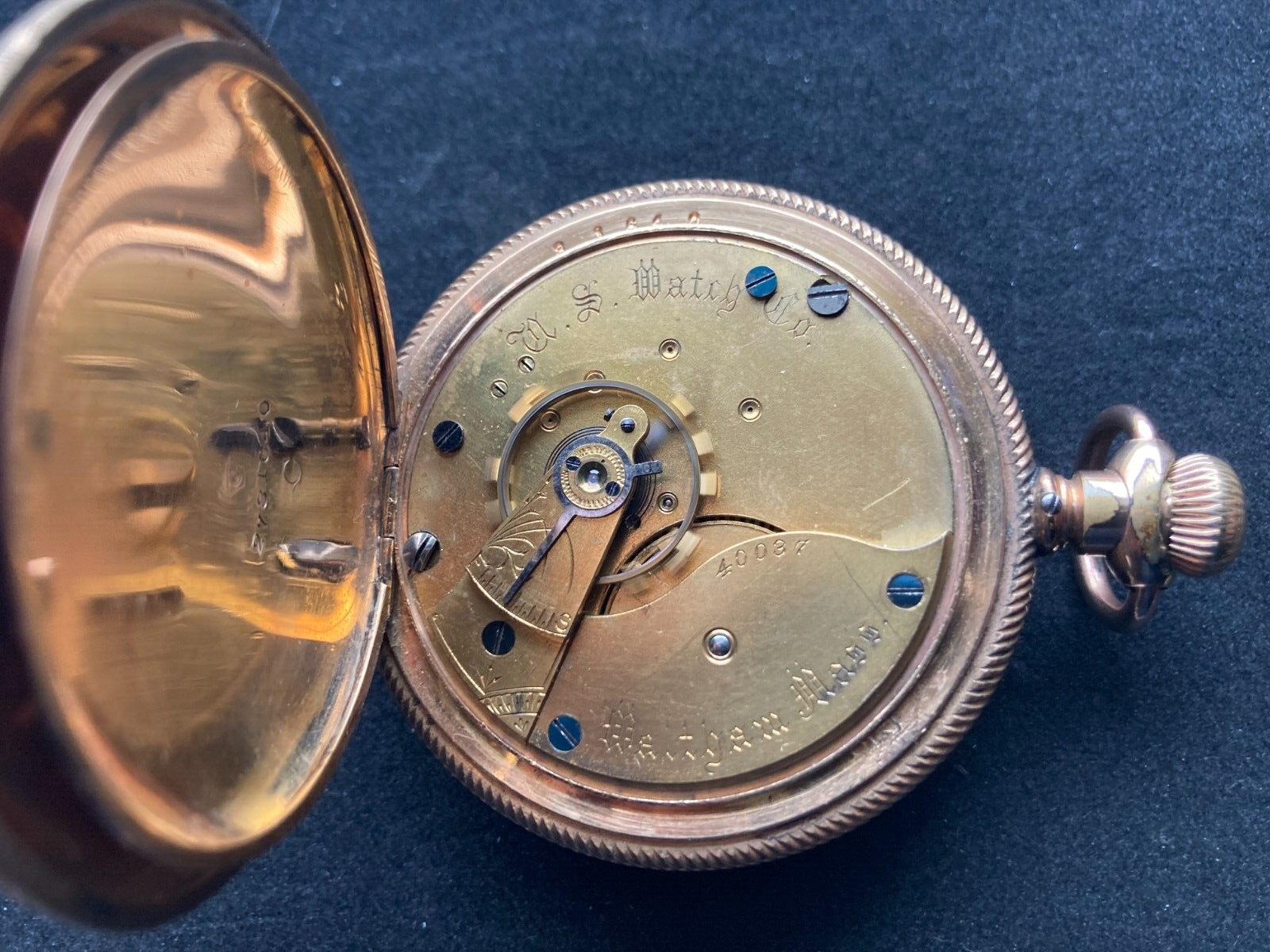 U.S. Watch Co. (Waltham, Mass) Grade 48 Pocket Watch image 1