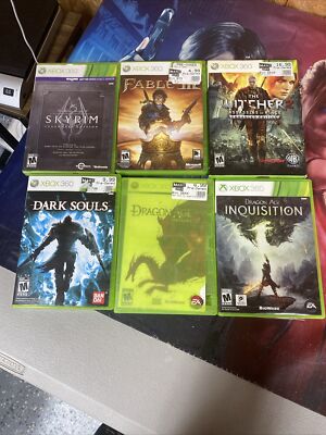 Witcher Enhanced Dark Souls Skyrim Fable Dragon Age Origins And  Inquisition 883929236237|
