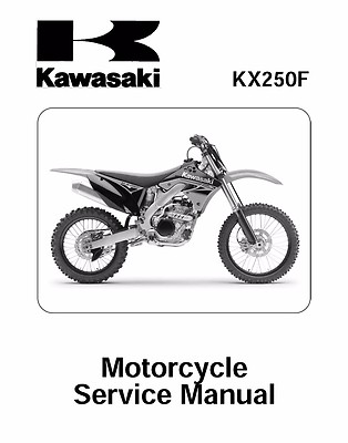 Kawasaki service manual 2010 KX250F (KX250XAF)