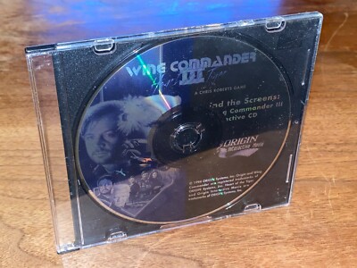 Wing Commander 3 III (PC, 1994) BEHIND THE SCREENS INTERACTIVE CD
