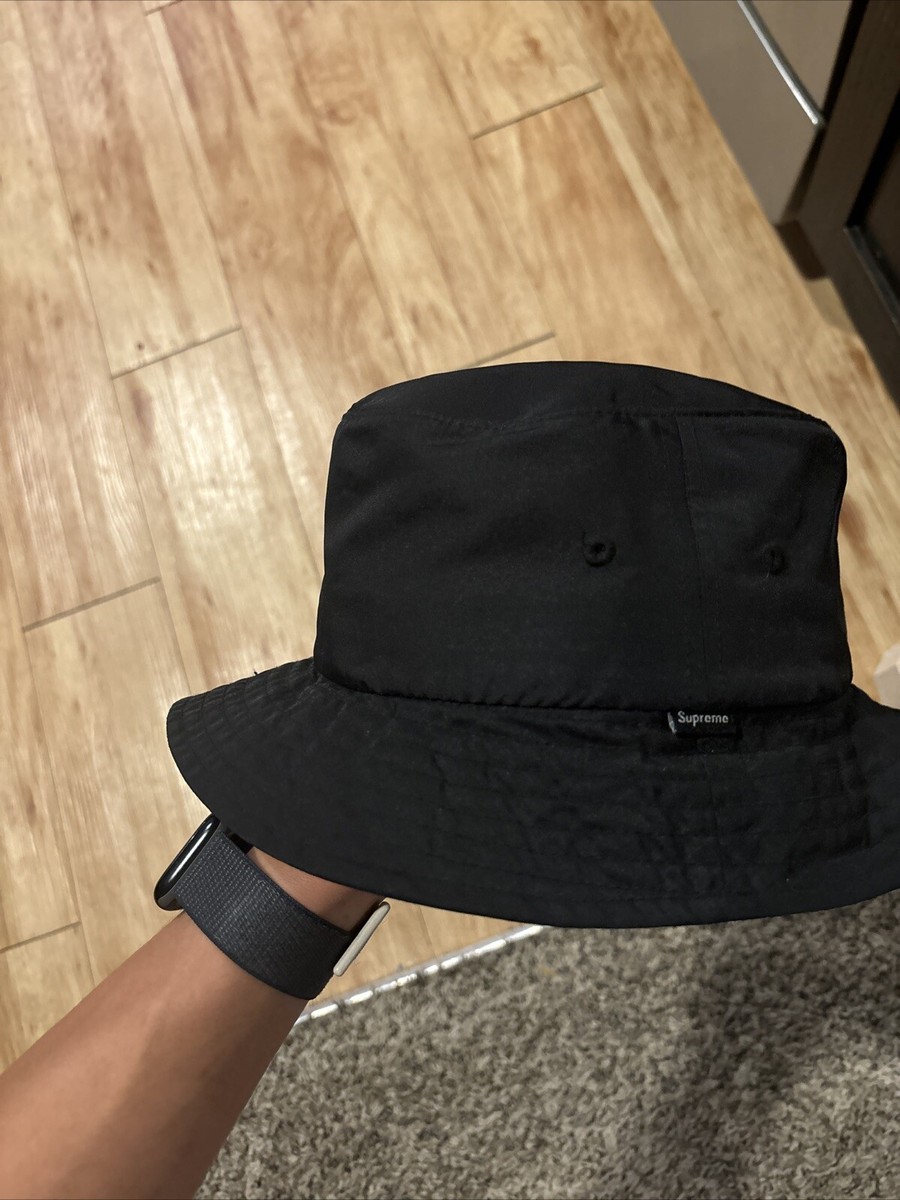 Burberry × Supreme バケットハット S/M 黒